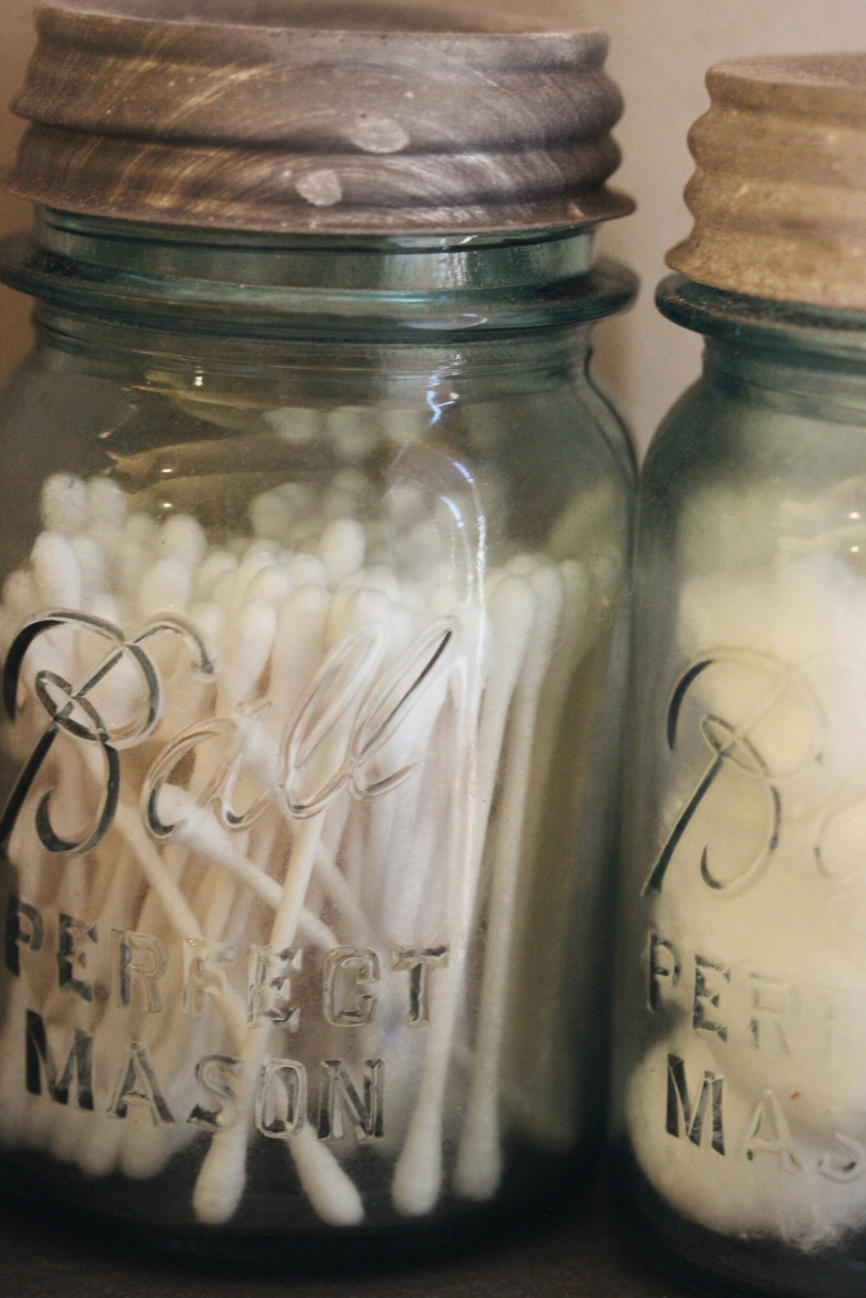 3 Ways To Upcycle Your Glass Jars and Containers For The Bathroom