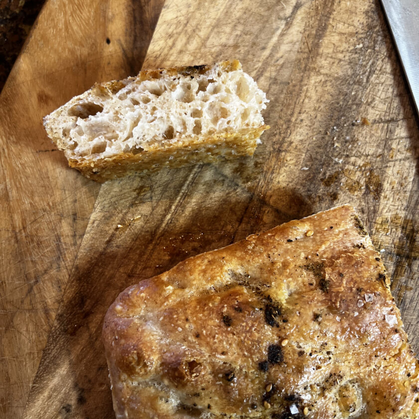 72 Hour Easy Focaccia Bread Recipe With Sourdough Starter